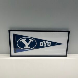 🚩 Brigham Young University Framed Pennant 🚩